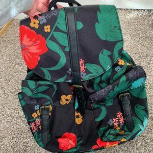 Mossimo floral backpack